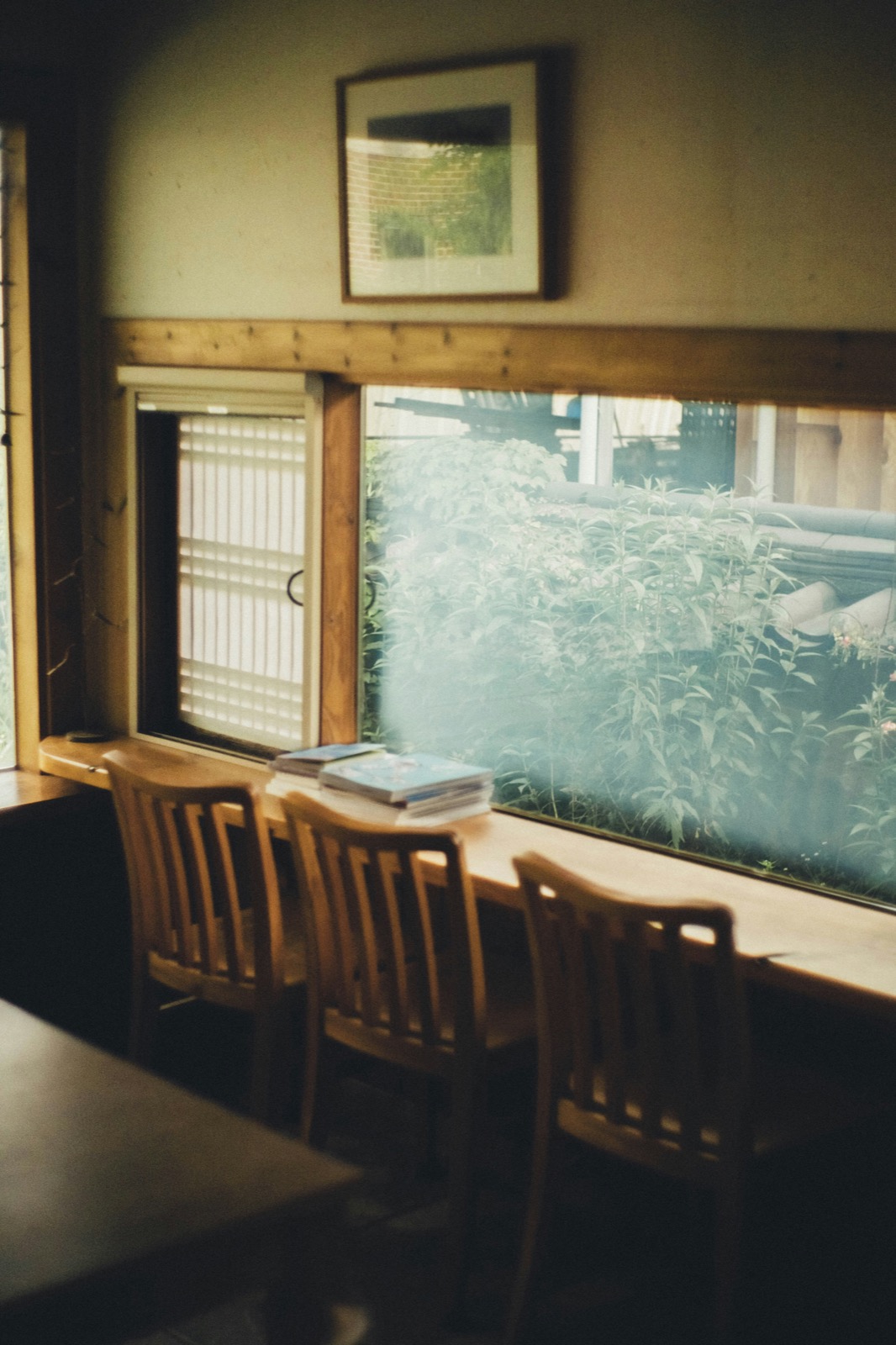 カフェの落ち着いた店内